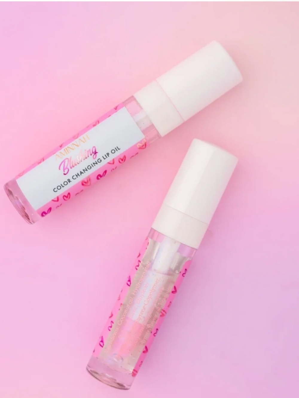 AMINNAH “Blushing” Color Changing Lip Oil
